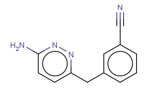 3-[(6-AMINO-3-PYRIDAZINYL)METHYL]BENZONITRILE